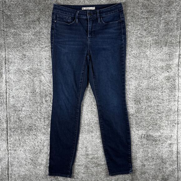 Athleta Sculptek Denim Jeans Women's 8 Blue - Picture 2 of 9